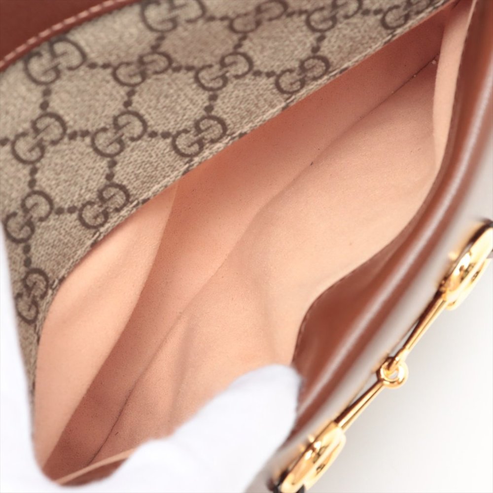 ✅SOLD✅ GUCCI HORSEBIT 1955 SMALL SHOULDER BAG - Picture 9 of 11